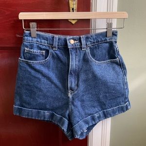 American Apparel Denim Shorts 26